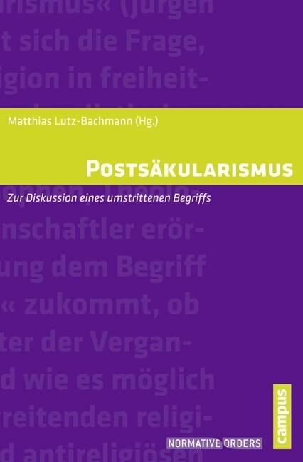 Postsakularismus (Paperback)