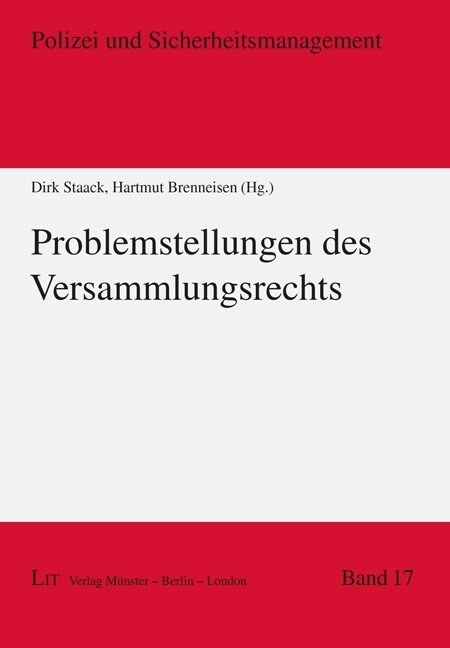 Problemstellungen des Versammlungsrechts (Paperback)