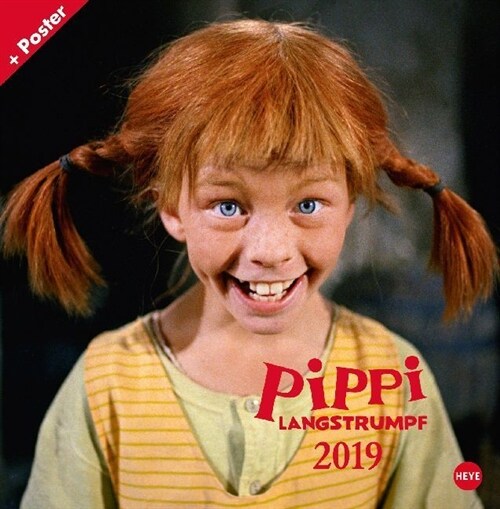 Pippi Langstrumpf Broschurkalender 2019 (Calendar)