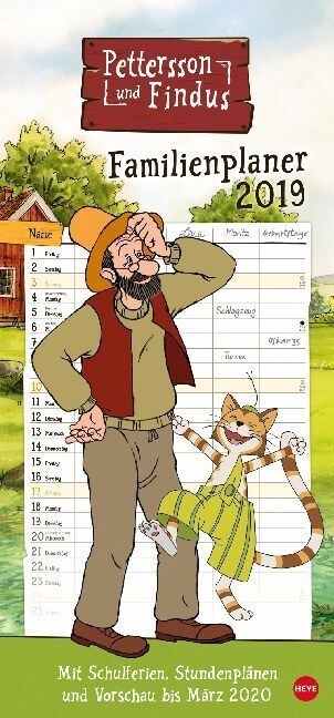 Pettersson und Findus Familienplaner 2019 (Calendar)