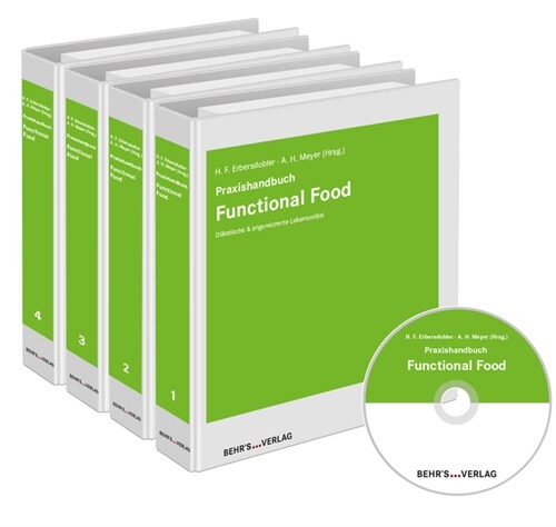 Praxishandbuch Functional Food, 3 Ordner zur Fortsetzung m. CD-ROM (Loose-leaf)