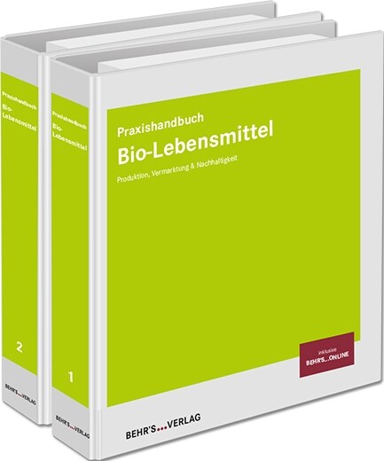 Praxishandbuch Bio-Lebensmittel, zur Fortsetzung (Loose-leaf)