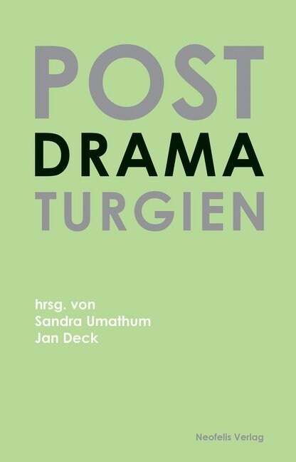 Postdramaturgien (Paperback)