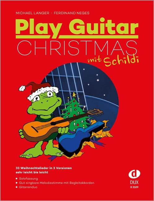 Play Guitar Christmas, mit Schildi (Sheet Music)