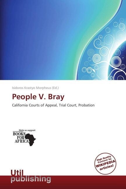 People V. Bray (Paperback)