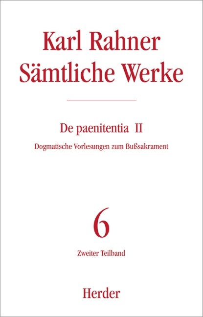 De paenitentia. Tl.2 (Hardcover)