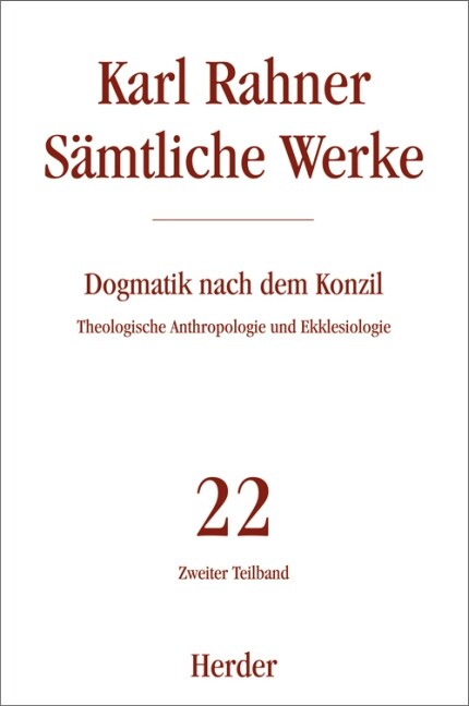 Dogmatik nach dem Konzil. Tl.2 (Hardcover)