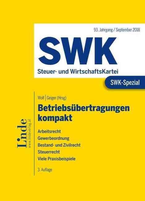 SWK-Spezial Betriebsubertragungen kompakt (Paperback)