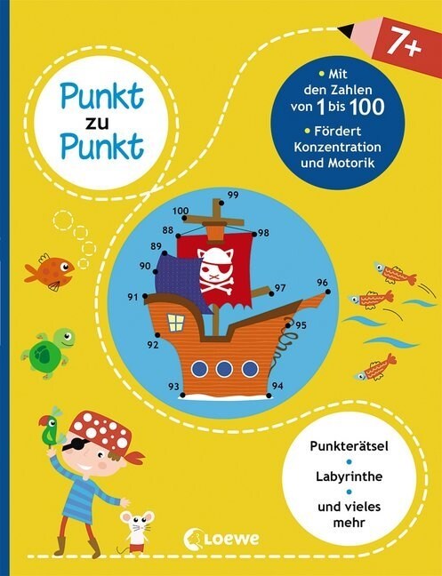 Punkt zu Punkt - Mit den Zahlen von 1 bis 100 (Paperback)