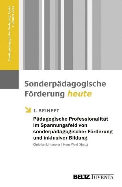 Padagogische Professionalitat im Spannungsfeld von sonderpadagogischer Forderung und inklusiver Bildung (Paperback)