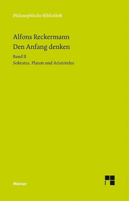 Den Anfang denken. Bd.2 (Hardcover)