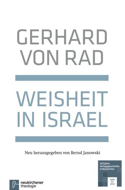 Weisheit in Israel (Hardcover)