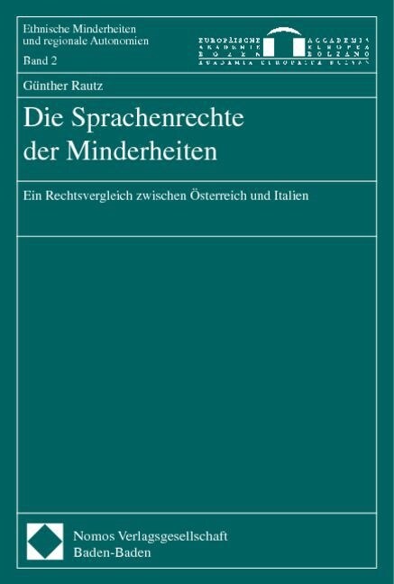 Die Sprachenrechte der Minderheiten (Paperback)