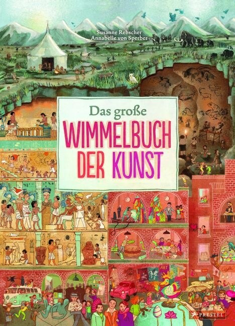 Das große Wimmelbuch der Kunst (Hardcover)