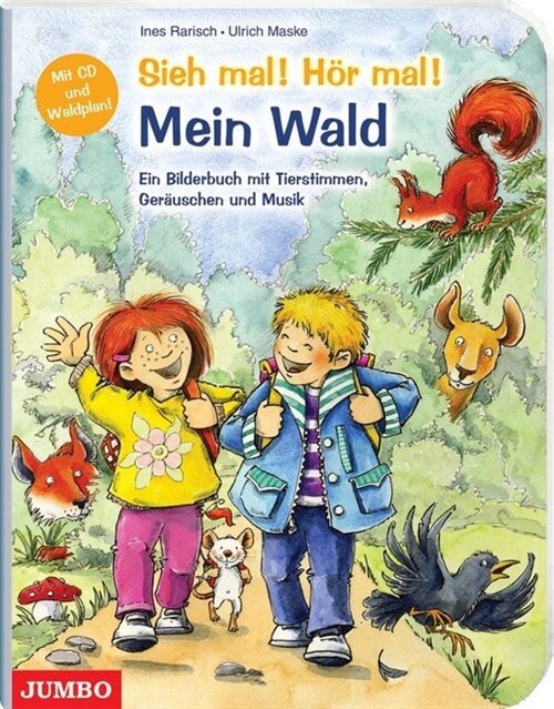 Sieh mal! Hor mal! Der Wald, m. Audio-CD (Board Book)