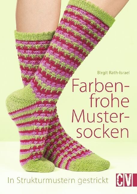 Farbenfrohe Mustersocken (Pamphlet)