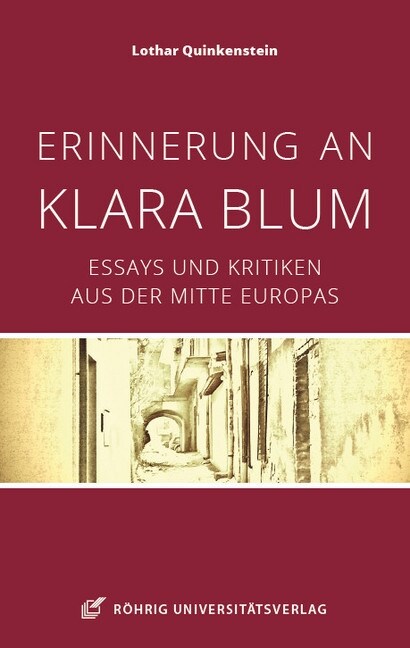 Erinnerung an Klara Blum (Hardcover)