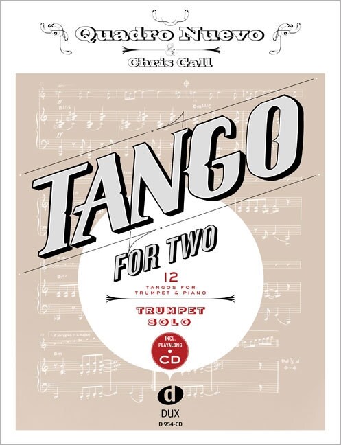 Tango For Two for Trumpet & Piano, Trumpet Solo, w. Audio-CD (Sheet Music)