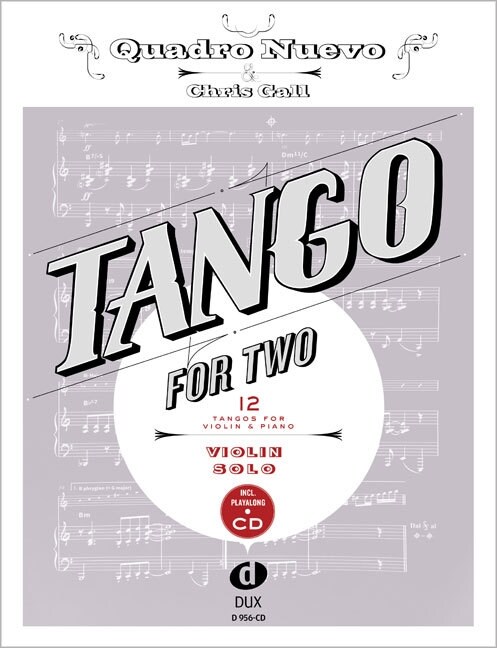 Tango For Two, for violin, w. Audio-CD (Sheet Music)