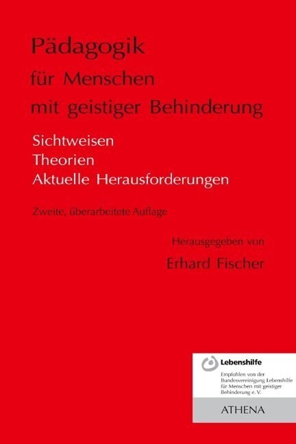 Padagogik fur Menschen mit geistiger Behinderung (Paperback)