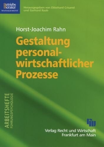 Gestaltung personalwirtschaftlicher Prozesse (Paperback)