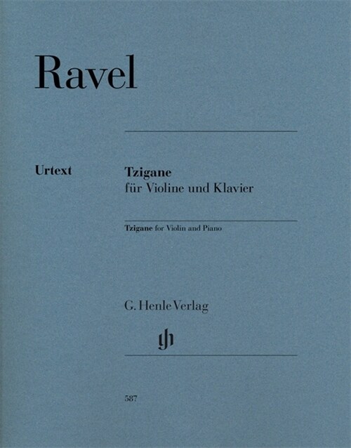 Tzigane fur Violine und Klavier (Sheet Music)