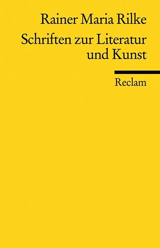 Schriften zur Literatur und Kunst (Paperback)