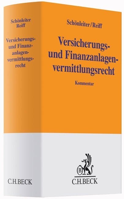 Versicherungs- und Finanzanlagenvermittlungsrecht (Hardcover)
