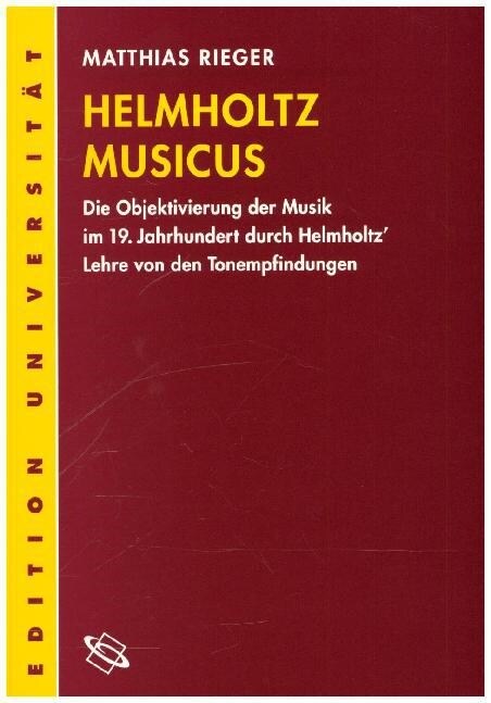 Helmholtz Musicus (Paperback)