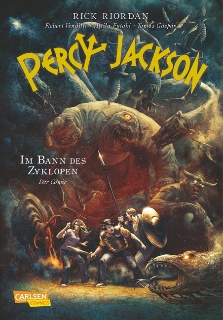 Percy Jackson (Der Comic) - Im Bann des Zyklopen (Hardcover)