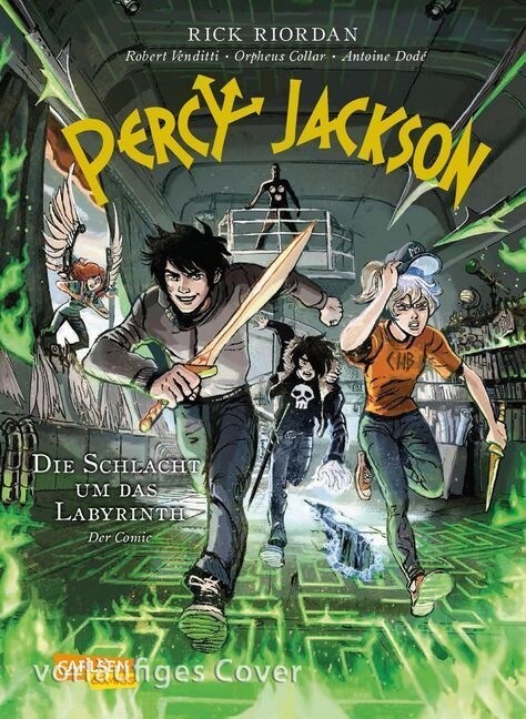 Percy Jackson (Comic) - Die Schlacht um das Labyrinth (Hardcover)