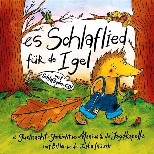 Es Schlaflied fur de Igel, m. 1 Audio-CD (Hardcover)