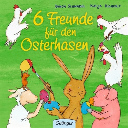 6 Freunde fur den Osterhasen (Board Book)