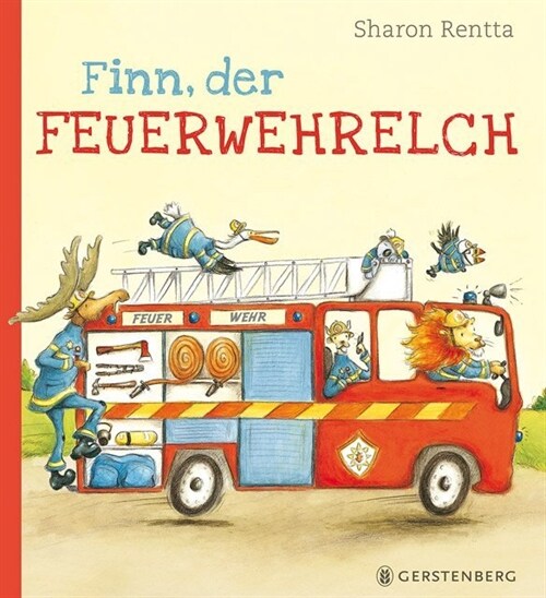 Finn, der Feuerwehrelch (Hardcover)