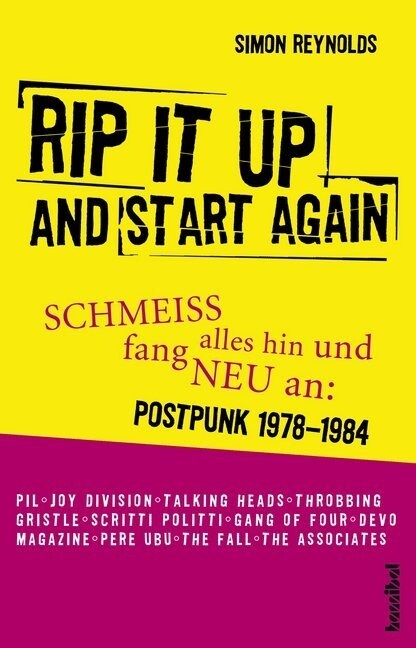 Rip It Up And Start Again (Hardcover)