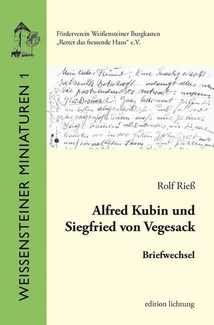 Alfred Kubin und Siegfried von Vegesack (Paperback)