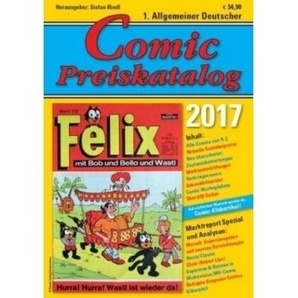 1. Allgemeiner Deutscher Comic-Preiskatalog 2017 (Paperback)