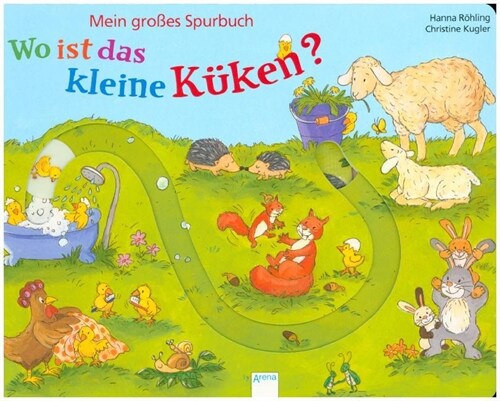 Wo ist das kleine Kuken？ (Board Book)