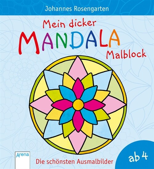 Mein dicker Mandala-Malblock - Die schonsten Ausmalbilder (Paperback)