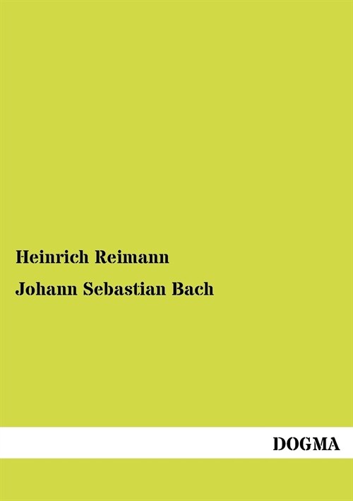 Johann Sebastian Bach (Paperback)