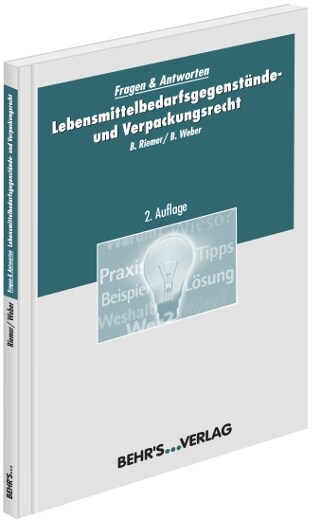 Lebensmittel-bedarfsgegenstande und Verpackungsrecht (Paperback)