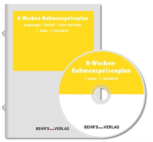 8-Wochen-Rahmenspeisenplan, m. CD-ROM (Paperback)