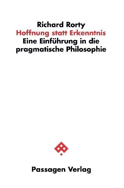 Hoffnung statt Erkenntnis (Paperback)