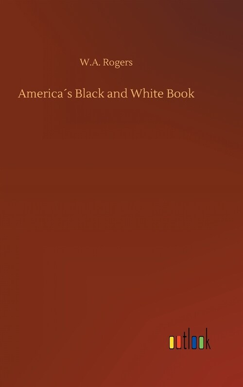 America큦 Black and White Book (Hardcover)