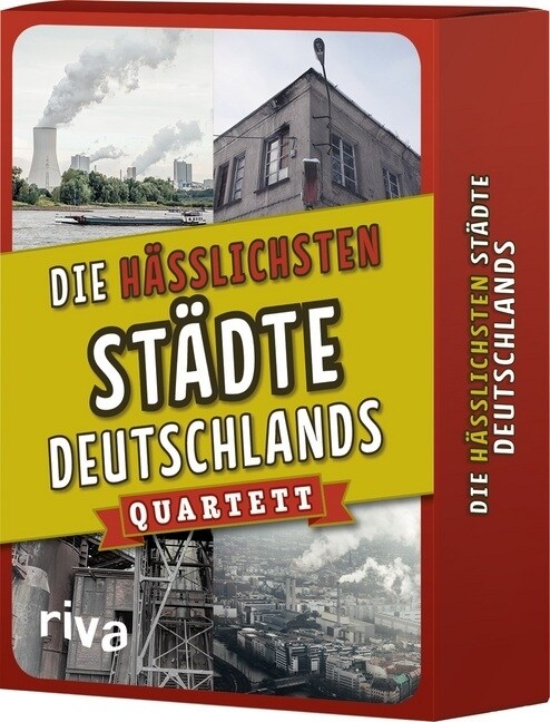 Die hasslichsten Stadte Deutschlands - Quartett (Spiel) (Game)