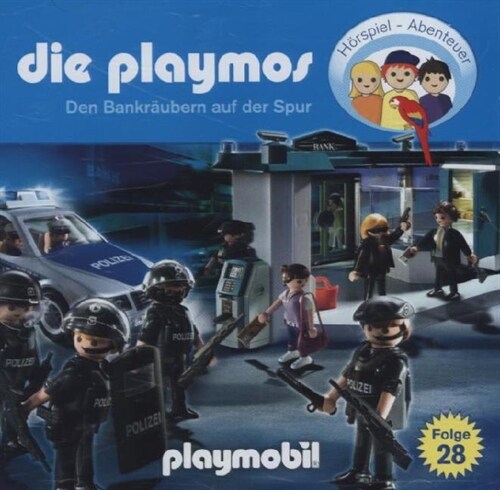 Die Playmos - Den Bankraubern auf der Spur, Audio-CD (CD-Audio)