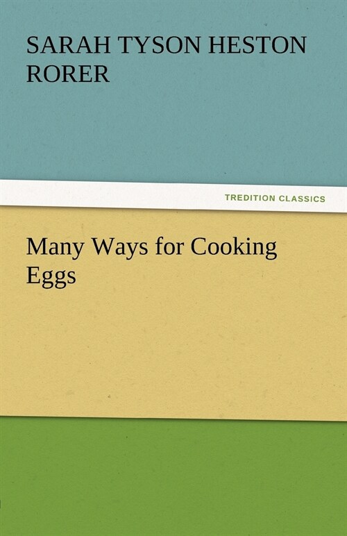 Many Ways for Cooking Eggs (Paperback)