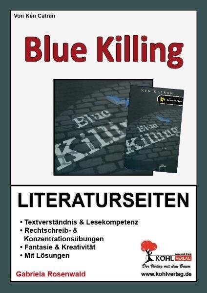 Ken Catran Blue Killing, Literaturseiten (Pamphlet)