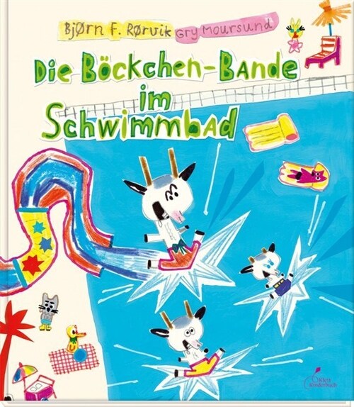 Die Bockchen-Bande im Schwimmbad (Hardcover)