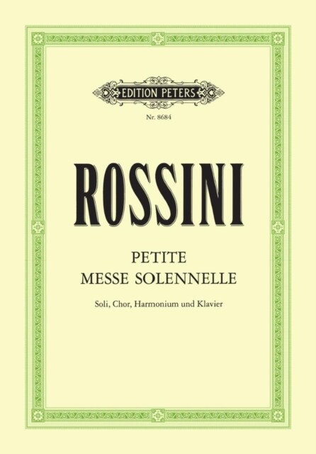 Petite Messe Solennelle (Vocal Score) (Sheet Music)